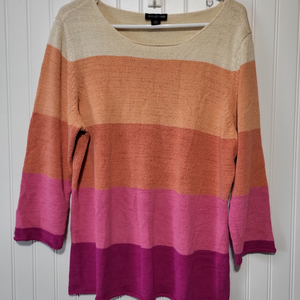 AUGUST MAX Women's Knit Spring Top